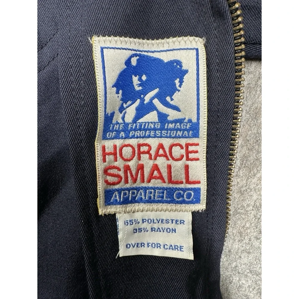 Vintage San‎ Diego Fire Department Jacket Mens 52L Horace Small Navy USA Made